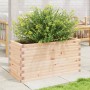 Solid pine wood planter 90x40x45.5 cm by , Pots and planters - Ref: Foro24-847268, Price: 97,99 €, Discount: %