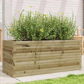 Pine wood planter impregnated 110x40x45.5 cm by , Pots and planters - Ref: Foro24-847277, Price: 121,99 €, Discount: %