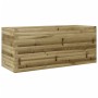 Pine wood planter impregnated 110x40x45.5 cm by , Pots and planters - Ref: Foro24-847277, Price: 121,36 €, Discount: %