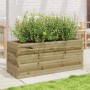 Pine wood planter impregnated 110x40x45.5 cm by , Pots and planters - Ref: Foro24-847277, Price: 121,36 €, Discount: %