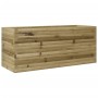 Pine wood planter impregnated 110x40x45.5 cm by , Pots and planters - Ref: Foro24-847277, Price: 121,36 €, Discount: %