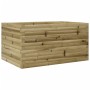 Pine wood planter box treated with preservatives, 90x60x45.5 cm by , Pots and planters - Ref: Foro24-847282, Price: 120,44 €,...