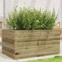 Pine wood planter box treated with preservatives, 90x60x45.5 cm by , Pots and planters - Ref: Foro24-847282, Price: 120,44 €,...