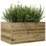 Pine wood planter box treated with preservatives, 90x60x45.5 cm by , Pots and planters - Ref: Foro24-847282, Price: 120,44 €,...