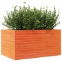 Solid pine wood planter in brown wax 90x60x45.5 cm by , Pots and planters - Ref: Foro24-847280, Price: 135,08 €, Discount: %