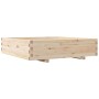 Solid pine wood planter 100x100x26.5 cm by , Pots and planters - Ref: Foro24-847318, Price: 104,79 €, Discount: %