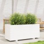 Jardinera madera maciza de pino blanco 110x40x49,5 cm de , Maceteros y jardineras - Ref: Foro24-847379, Precio: 149,99 €, Des...