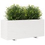 Jardinera madera maciza de pino blanco 110x40x49,5 cm de , Maceteros y jardineras - Ref: Foro24-847379, Precio: 149,99 €, Des...