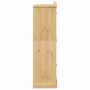 Corona wardrobe made of solid pine wood 151.5x52x186 cm by , Wardrobes - Ref: Foro24-4012160, Price: 533,65 €, Discount: %