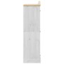 Armario Corona madera maciza de pino blanco 102x52x186 cm de , Armarios roperos - Ref: Foro24-4012155, Precio: 318,50 €, Desc...