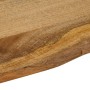 Solid mango wood natural edge table top 110x80x2.5 cm by , Table tops - Ref: Foro24-370725, Price: 101,31 €, Discount: %