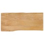 Tablero de mesa borde natural madera maciza mango 90x40x3,8 cm de , Tableros para mesas - Ref: Foro24-370731, Precio: 62,99 €...