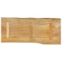 Tablero de mesa borde natural madera maciza mango 90x40x3,8 cm de , Tableros para mesas - Ref: Foro24-370731, Precio: 62,99 €...