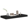 Estante flotante de pared negro MDF 60x23,5x3,8 cm de vidaXL, Estantes y estanterías - Ref: Foro24-323832, Precio: 17,32 €, D...