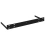 Black floating wall shelf MDF 60x23.5x3.8 cm by vidaXL, Shelves and shelves - Ref: Foro24-323832, Price: 17,32 €, Discount: %