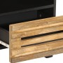 Bedside tables 2 units solid rough mango wood 40x34x46 cm by , Nightstands - Ref: Foro24-377467, Price: 142,63 €, Discount: %