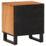 Bedside tables 2 units solid acacia wood 40x34x46 cm by , Nightstands - Ref: Foro24-377419, Price: 121,59 €, Discount: %