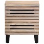 Mesitas de noche 2 uds madera de mango blanqueado 40x34x46 cm de , Mesitas de noche - Ref: Foro24-377433, Precio: 171,99 €, D...