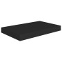 Estantes flotantes de pared 4 uds MDF negro 40x23x3,8 cm de vidaXL, Estantes y estanterías - Ref: Foro24-323828, Precio: 42,2...