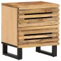 Nachttische 2 Stück massives raues Mangoholz 40x34x46 cm von , Nachttische - Ref: Foro24-377427, Preis: 155,03 €, Rabatt: %