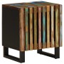 2 solid wood bedside tables made from recycled wood, measuring 40x34x46 cm each. by , Nightstands - Ref: Foro24-377425, Price...