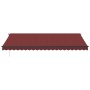 Manuelle einziehbare Markise bordeaux 500x350 cm von , Markisen - Ref: Foro24-3215006, Preis: 474,42 €, Rabatt: %