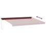 Manuelle einziehbare Markise bordeaux 500x350 cm von , Markisen - Ref: Foro24-3215006, Preis: 474,42 €, Rabatt: %