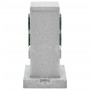 Outdoor plug with 4-way stake, gray stone appearance. by , wall sockets - Ref: Foro24-4010104, Price: 36,99 €, Discount: %