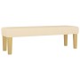 Cream-colored fabric bench 100x30x30 cm by , Banks - Ref: Foro24-346657, Price: 53,22 €, Discount: %