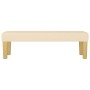 Cream-colored fabric bench 100x30x30 cm by , Banks - Ref: Foro24-346657, Price: 53,22 €, Discount: %