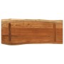 Rectangular acacia wood board with live edge 80x40x3.8 cm by , Table tops - Ref: Foro24-370634, Price: 54,61 €, Discount: %