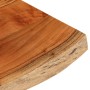 Rectangular acacia wood board with live edge 80x40x3.8 cm by , Table tops - Ref: Foro24-370634, Price: 54,61 €, Discount: %