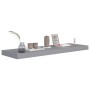 Estante flotante de pared MDF gris 80x23,5x3,8 cm de vidaXL, Estantes y estanterías - Ref: Foro24-323856, Precio: 21,63 €, De...