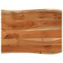 Rectangular tabletop with natural acacia edge 70x60x3.8 cm by , Table tops - Ref: Foro24-370643, Price: 61,04 €, Discount: %