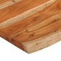 Rectangular tabletop with natural acacia edge 70x60x3.8 cm by , Table tops - Ref: Foro24-370643, Price: 61,04 €, Discount: %