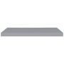 Estante flotante de pared MDF gris 80x23,5x3,8 cm de vidaXL, Estantes y estanterías - Ref: Foro24-323856, Precio: 21,63 €, De...