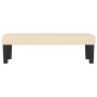 Cream-colored fabric bench 100x30x30 cm by , Banks - Ref: Foro24-346649, Price: 52,25 €, Discount: %