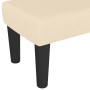 Banco de tela color crema 100x30x30 cm de , Bancos - Ref: Foro24-346649, Precio: 52,25 €, Descuento: %