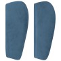 Dark blue velvet headboard 83x23x78/88 cm by , Headboards and footboards - Ref: Foro24-3116898, Price: 48,27 €, Discount: %