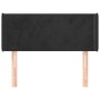 Cabecero de terciopelo negro 103x16x78/88 cm de , Cabeceros y pies de cama - Ref: Foro24-3118532, Precio: 55,28 €, Descuento: %