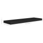 Floating wall shelves 4 pcs MDF black 80x23.5x3.8 cm by vidaXL, Shelves and shelves - Ref: Foro24-323837, Price: 68,59 €, Dis...