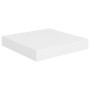 Floating wall shelves 4 pcs MDF white 23x23.5x3.8 cm by vidaXL, Shelves and shelves - Ref: Foro24-323804, Price: 42,68 €, Dis...