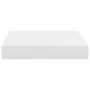 Floating wall shelves 4 pcs MDF white 23x23.5x3.8 cm by vidaXL, Shelves and shelves - Ref: Foro24-323804, Price: 42,68 €, Dis...