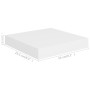 Floating wall shelves 4 pcs MDF white 23x23.5x3.8 cm by vidaXL, Shelves and shelves - Ref: Foro24-323804, Price: 42,68 €, Dis...