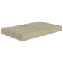 Set of 4 oak MDF floating wall shelves 40x23x3.8 cm by vidaXL, Shelves and shelves - Ref: Foro24-323870, Price: 43,94 €, Disc...