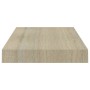 Estantes flotantes de pared 4 uds MDF roble 40x23x3,8 cm de vidaXL, Estantes y estanterías - Ref: Foro24-323870, Precio: 41,6...