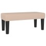 Synthetic leather bench in cappuccino color, 70x30x30 cm by , Banks - Ref: Foro24-346637, Price: 43,00 €, Discount: %