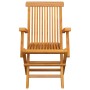 Garden chairs 3 units teak wood with taupe gray cushions by , Garden chairs - Ref: Foro24-3062522, Price: 235,38 €, Discount: %