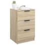 Bedside table in Sonoma oak color, 40x36x65 cm. by , Nightstands - Ref: Foro24-811274, Price: 80,96 €, Discount: %