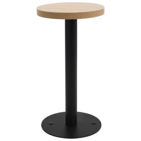 Bistrotisch aus hellbraunem MDF, 40 cm. von , Küchen- und Esstische - Ref: Foro24-286415, Preis: 96,99 €, Rabatt: %